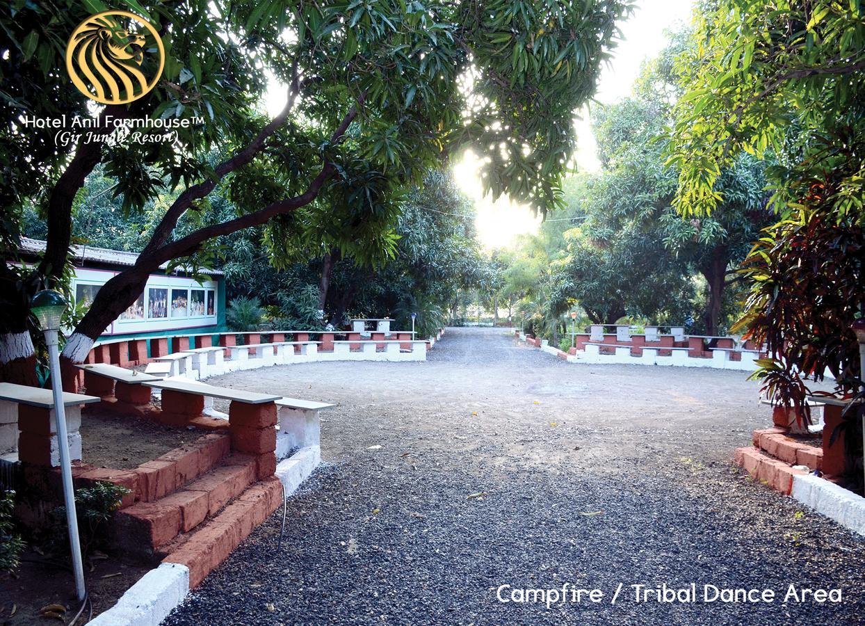 Hotel Anil Farmhouse Gir Jungle Resort Sasan Gir Buitenkant foto